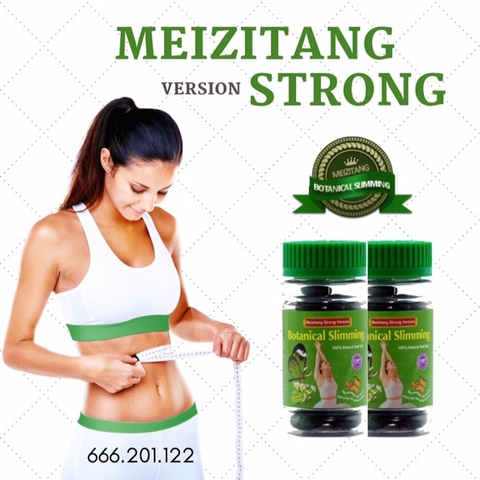 Pastillas verdes para adelgazar meizitang